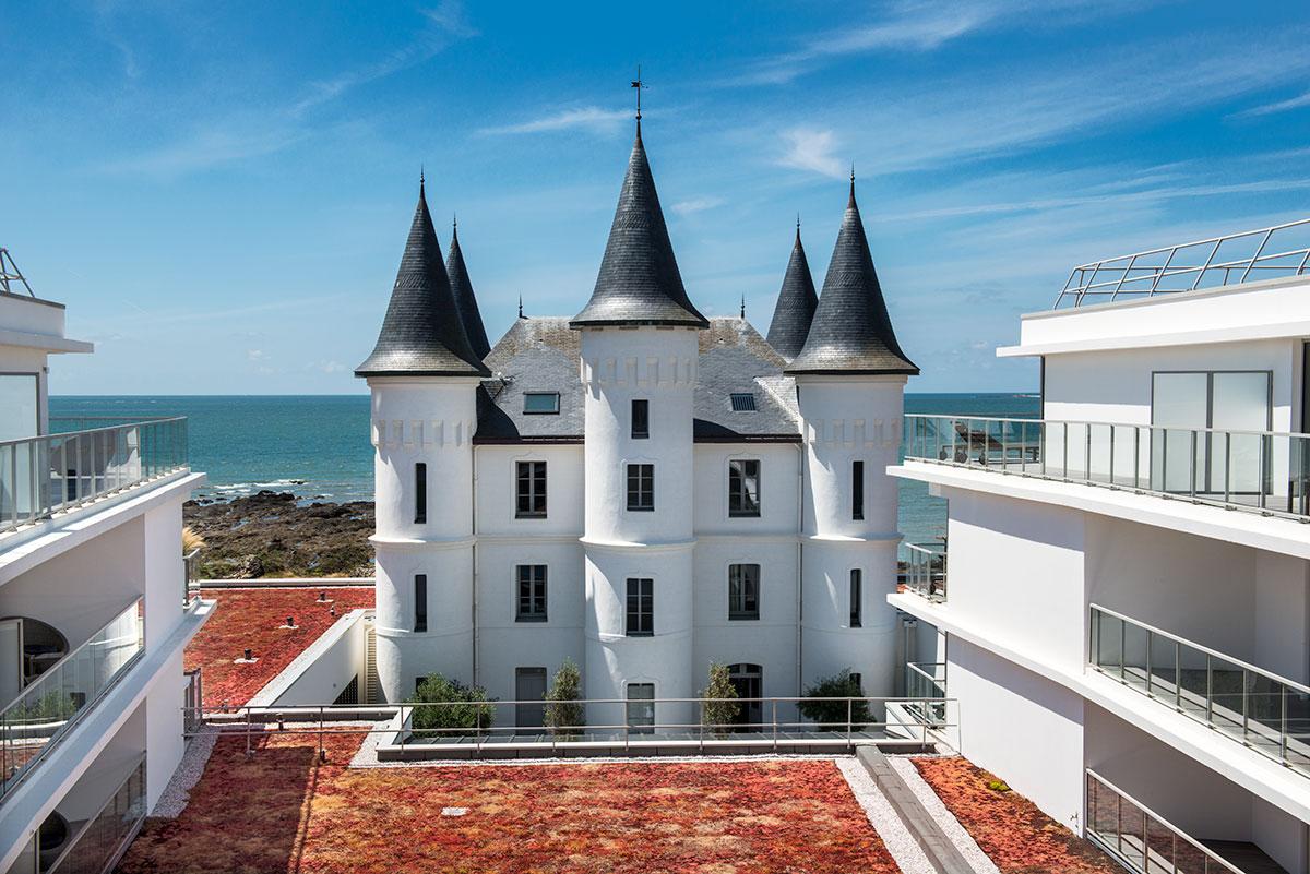 Hotel Chateau Des Tourelles - Relais Thalasso & Spa Pornichet Ngoại thất bức ảnh