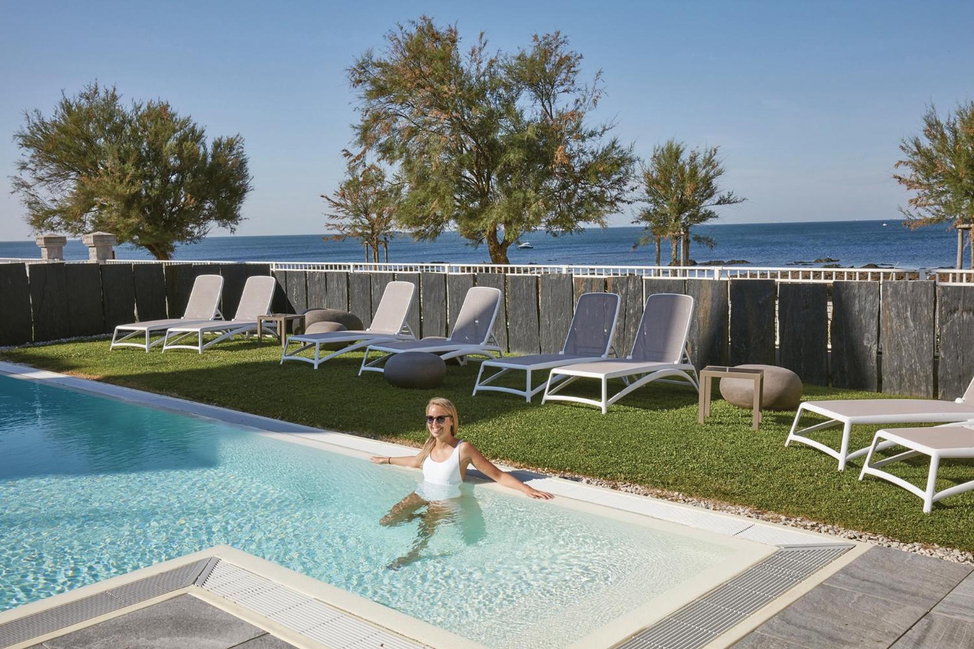Hotel Chateau Des Tourelles - Relais Thalasso & Spa Pornichet Ngoại thất bức ảnh