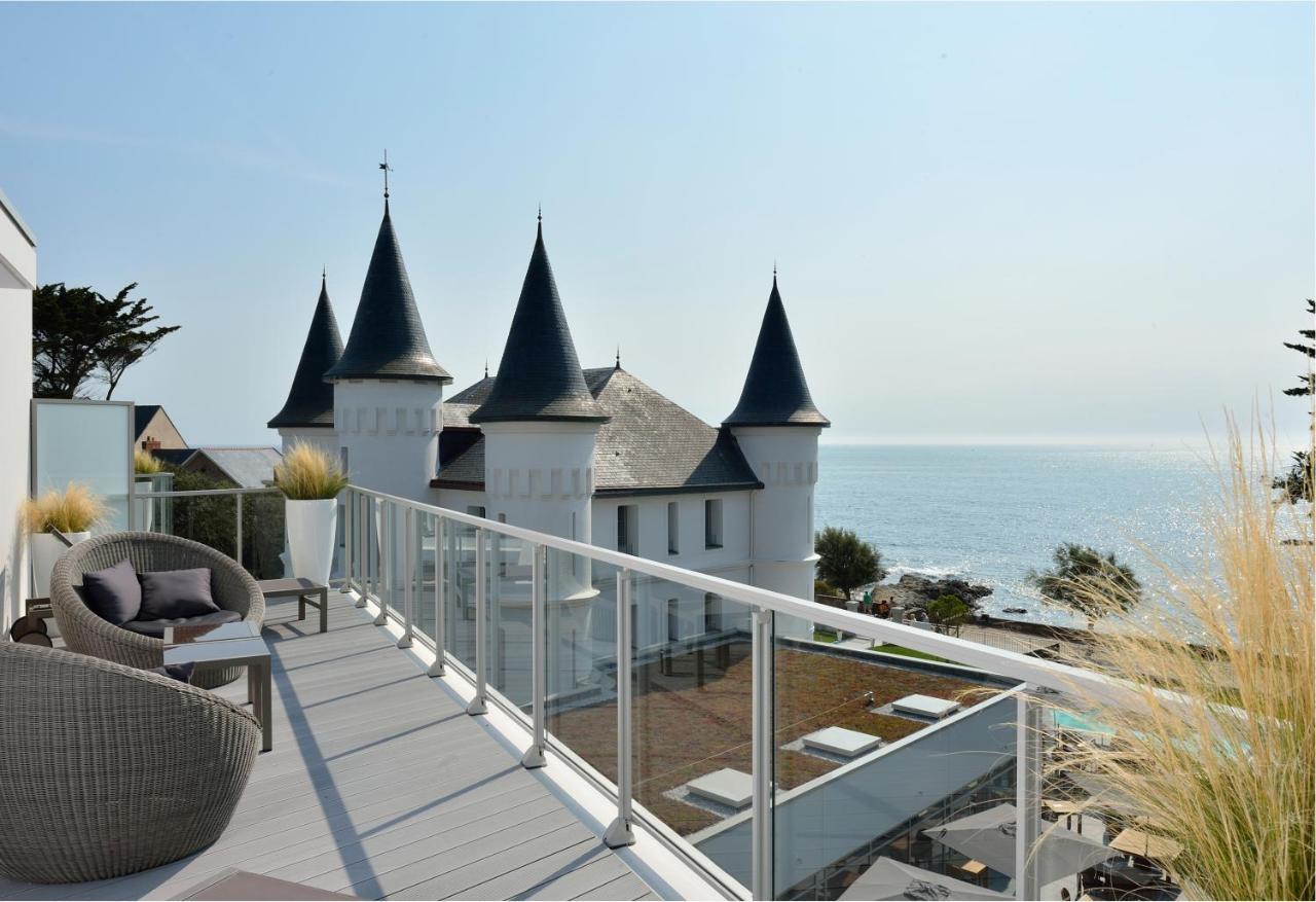 Hotel Chateau Des Tourelles - Relais Thalasso & Spa Pornichet Ngoại thất bức ảnh