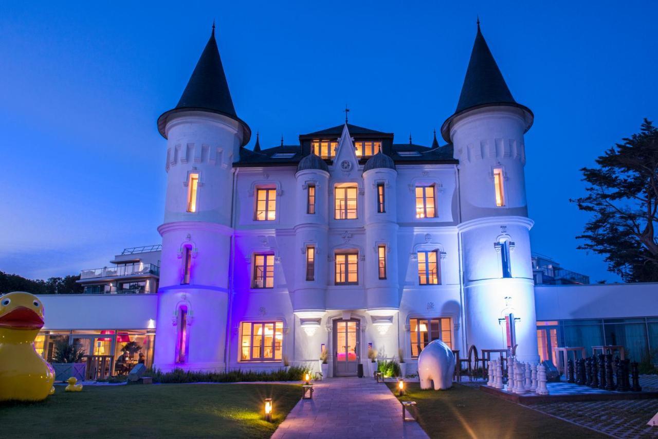 Hotel Chateau Des Tourelles - Relais Thalasso & Spa Pornichet Ngoại thất bức ảnh